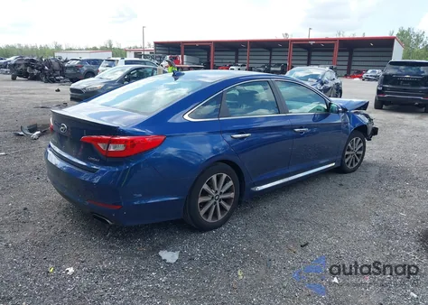 2017 Hyundai Sonata Limited из США, поврежденный, VIN 5NPE34AF7HH497781